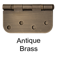 Hinge Color | Antique Brass